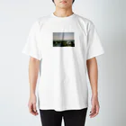 withu_projectの海と鳥居 Regular Fit T-Shirt