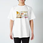 サカモトリエ/イラストレーターのコーギーパン（横長） Regular Fit T-Shirt