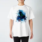 AURA_HYSTERICAのPoison_dart_frog Regular Fit T-Shirt