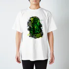 AURA_HYSTERICAのPoison_dart_frog スタンダードTシャツ