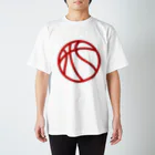 AURA_HYSTERICAのBASKETBALL Regular Fit T-Shirt