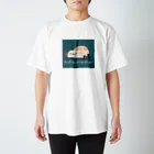 ぷにおもちSHOPのウーパールーパースーパーカー スタンダードTシャツ