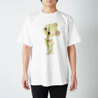 huwakoのお花とくまちゃん Regular Fit T-Shirt