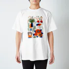 ヤングコーン市場の緩植物4 tシャツ Regular Fit T-Shirt