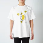 ブリオッシュのおへそのダンシングひよこ スタンダードTシャツ