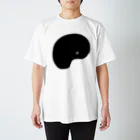 佐藤香苗のたましいちゃん（黒） Regular Fit T-Shirt