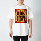 【仮想通貨】ADKグッズ専門店 のADK NEVER SLEEPS スタンダードTシャツ