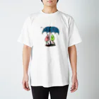 ところてんの相合傘 Regular Fit T-Shirt