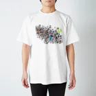 AURA_HYSTERICAのInstant_Music スタンダードTシャツ