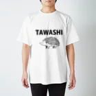 ナマモノ屋さんのTAWASHI (ハリネズミ) スタンダードTシャツ