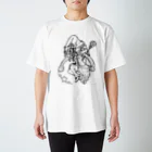 miku'ꜱGallery星猫の魔法少女miku Regular Fit T-Shirt