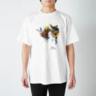Yurika🔨の赤青金魚 Regular Fit T-Shirt