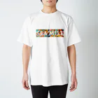 SEA'MILEのSEA'MILE NAMEロゴ Regular Fit T-Shirt