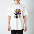 AURA_HYSTERICAのHorn_Music スタンダードTシャツ