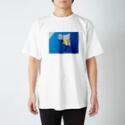 かんもくの声のblue_flower スタンダードTシャツ