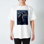 飯野 モモコの単眼蜘蛛/scrap Regular Fit T-Shirt