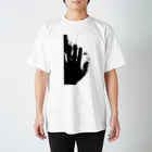 ＨｏｒｉｋｉｔｕｎｅのMy Hands B＆Ｗ Regular Fit T-Shirt