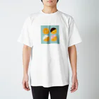 S.Shimadaのオランジェット（ミントカラー） Regular Fit T-Shirt