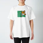 スタジオ　ねこのしっぽのハッピーエンゼルコーギードッグ Regular Fit T-Shirt