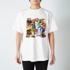 pedro nekoiのRAINBOW Regular Fit T-Shirt