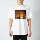 Stand Alone 社(倒産)の夕焼け スタンダードTシャツ