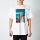 Totz Yuta ◯ とつ ゆうた / 個展の図形の思索 "expansion" Regular Fit T-Shirt