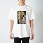 Art Baseのグスタフ・クリムト / 1916 / Death and life / Gustav Klimt  Regular Fit T-Shirt