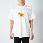 にゃんわんわーるどのティラノサウルス スタンダードTシャツ