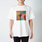 なんとかなるのぐるぐる油絵 Regular Fit T-Shirt