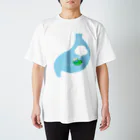 ぱじかわ仮面の雑貨屋さんの胃の中の蛙 スタンダードTシャツ