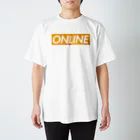 豆あき🔺副業本、オナホ本ほか発売中のオンライン(ボックスロゴ) Regular Fit T-Shirt
