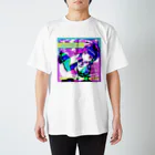 不死奇ヨンシィ✋👲🤚の不死奇蒸気波スタンダード Regular Fit T-Shirt