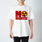 AURA_HYSTERICAのNO_NUKES スタンダードTシャツ