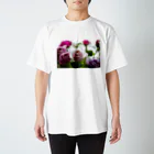 川越亮@フォトグラファーの薔薇プリント Regular Fit T-Shirt