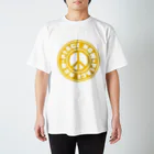 AURA_HYSTERICAのPEACE_NOW Regular Fit T-Shirt