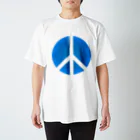 AURA_HYSTERICAのPeace_Symbol Regular Fit T-Shirt