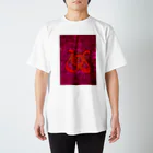 WAMI ARTのフトマニ赤金 スタンダードTシャツ