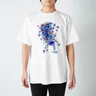 AURA_HYSTERICAのSingin' in the Rain スタンダードTシャツ