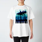 Phantom Plants shopのclaudite consciousness(シーラカンス) スタンダードTシャツ