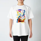 AURA_HYSTERICAのBuy high, sell higher Regular Fit T-Shirt