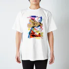 AURA_HYSTERICAのBuy high, sell higher Regular Fit T-Shirt