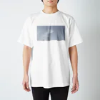 trickNFTartのblue sky Regular Fit T-Shirt