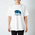 manabiyaのHippopos スタンダードTシャツ