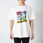 moromi_mukuのニャランチュラ：アメコミ風 Regular Fit T-Shirt