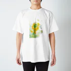 淡彩坊のフレッシュ菜の花 スタンダードTシャツ