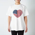 AURA_HYSTERICAのPATRIOT スタンダードTシャツ