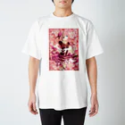 夢々のハートとリボンと少女 Regular Fit T-Shirt