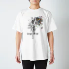 AURA_HYSTERICAのWeather_Vane スタンダードTシャツ