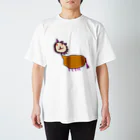 ふぁんたのちびっ子画伯のらくがき「らいおん」 スタンダードTシャツ