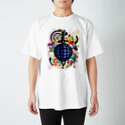 AURA_HYSTERICAのTHE_WORLD_IS_MINE Regular Fit T-Shirt